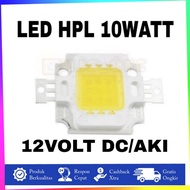 Lampu LED HPL COB 9V-12V DC Chip 10 Watt Lampu Sorot 6500K Super Terang 1100LM