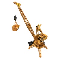 REMOTE CONTROL CRANE CONSTRUCTION TOYS KREN RC CONTROL BY WIRE HOBBY TOYS MAINAN KREN KAWALAN JAUH