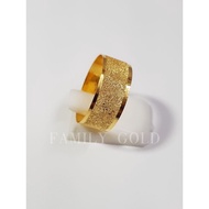 Family Gold 916 Cincin Belah Rotan Pasir R05