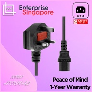 Singapore Safety Mark Computer Power Cord Support Monitor Printer Kettle Charger Power Supply C13