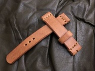 18mm 復古款 手工製皮革錶帶 Vintage style LEATHER STRAPS for Rolex Tudor Seiko watch 香港本土製造 Made in Hong Kong