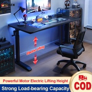 UPSEN Gaming table Modern Ergonomic Computer Table 120/140CM Study Table Durable Steel Frame Gaming 