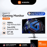 Xiaomi 2K Gaming Monitor G27Qi | 2K 180Hz 27" Fast LCD | 1ms Rapid Response | FreeSync™️ | Eye Prote