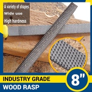 Remax Wood Rasp File 8 inch Wood File Woodworking Files, Round, Half-round Rasp High Quality Carbon 