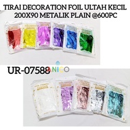 BIRTHDAY DECORATION CURTAINS / BIRTHDAY FOIL CURTAINS / KCL PARTY CURTAINS 200x90