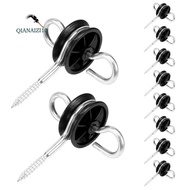 10Pcs Electric Fence Gate Handle Anchor Electric Fence Insulators Fence Wire Insulators for Electric