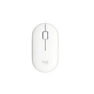 羅技Logitech 鵝卵石 無線滑鼠(M350)-珍珠白