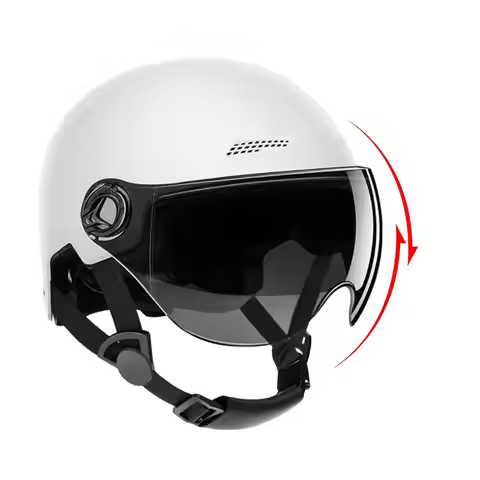 Motorcycle Helmet For Men Women Classic Retro Scooter Half Helmet Cycling Helmet MTBBike Bicycle Mot