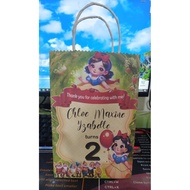 SNOW WHITE BABY lootbag FREE name and Age