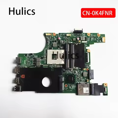 Hulics Used For Dell Vostro 2420 V2420 3420 V320 K4FNR 0K4FNR CN-0K4FNR Laptop Motherboard DDR3 Main
