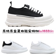 Putian sports shoes, men's McQueen shoes, women's canvas shoes, genuine leather platform shoes, shee