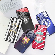 Softcase Glass Kaca Club Bola [SF21] Xiaomi Redmi 9a 9c note 9 note 9 pro note 8 8a 8a pro 7a 6a 5a