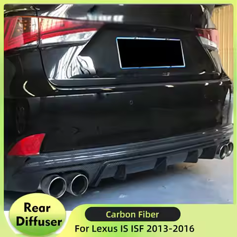 Carbon Fiber/FRP Rear Bumper Diffuser Lip Spoiler for Lexus IS ISF Sedan 4-Door IS200T IS250 IS300 I