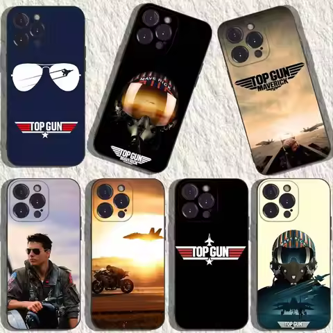 Movie Top G-Gun Maverick Phone Case For iPhone 17,16,15,14,13,12,11,Plus,Pro Max,XS,X,XR,SE,Mini,8,7