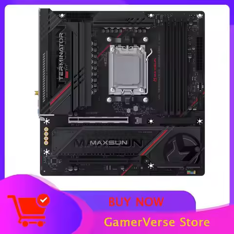 MAXSUN B850M PRO II WIFI7 PC Motherboard CPU AMD 9800X3D/9700X/9600X/7800X3D AMD B850/AM5 socket DDR