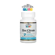 21st Century Zinc Citrate Vitamin 60 Tablets