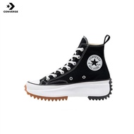 【Special Offers】Converse Run Star Hike Ox Black Men's And Women's Sneakers Shoes รองเท้าผ้าใบ 168816CH0BK-The Same Style In The Mall