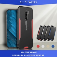 EPTWOOสำหรับXIAOMI REDMI 8 8A 9 9A NOTE 9S 8 9 Proโทรศัพท์เคสไฮบริดกันกระแทกอลูมิเนียมป้องกันHardฝาหลังLVDF-01