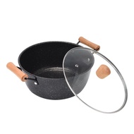 QM👍23CM26CMExtra Thick Soup Pot Stew Pot Milk Pot Hot Pot Steamer Large Capacity Soup Pot Non-Stick Pan Gas Furnace Univ