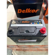 DELKOR NS60L | 55B24L | 55B24LS (MF) - Car Battery - Waja Vios Civic Almera Iswara HRV Accord Livina