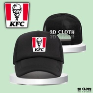 KFC premium mesh truck driver baseball cap men's and women's casual snap button sun hat