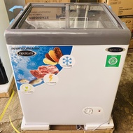 FRIGIGATE Freezer Box Kaca 100 liter F-120SDF LV Garansi Resmi F120SDF Frizer Kaca