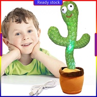 Tiktok 120 songs Dancing Cactus Talking Toy Children Kids Education Toy Gift Doll Lovely Speak Talk Sound Record Repeat