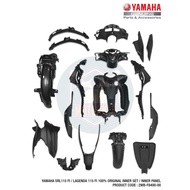 YAMAHA SRL115 FI SRL 115 FI LAGENDA FI 100% ORIGINAL FULL COMPLETE INNER BODY COVER SET COVER HITAM 