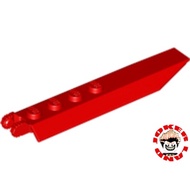 LEGO PART 14137 - HINGE PLATE 1 X 8 w ANGLED SIDE EXTENSIONS, SQUARED PLATE UNDERSIDE