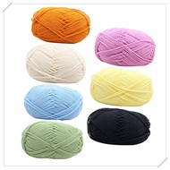BEBEMOKO 7 Pieces Yarn Accessories Multi-color Yarn Milk Thick Yarn Crochet Supplies Tricot Cotton Y