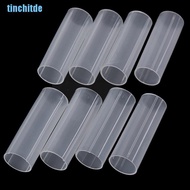 [Tinchitde] 8Pcs 6Cm Plastic 18650 Battery Holder Tube For Flashlight Torch Lamp Light [Ttin]