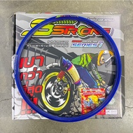 วงล้อ SSTRONG  1.20 - 17 และ 1.40-17 MT-ยิงทราย ✅สีเงิน ✅สีแดง ✅สีดำ ✅สีน้ำเงิน **ราคาต่อวง**