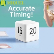 MIQUELZA Kitchen Timer, LED Display Gravity Sensitive Cube Timer, Durable Portable 15/20/30/60 min A