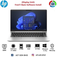 HP EliteBook 640 G10 736K7AV 14"FHD Laptop Intel® Core™ i7-1365U 16GB 512GB SSD Intel W11P (Display 