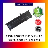 (Baptop)PRESICION 5530 8N0T7 DE XPS 15 9575 8N0T7 TMFYT P73F 0TMFYT P73F001 BATTERY 75WH DELL LAPTOP