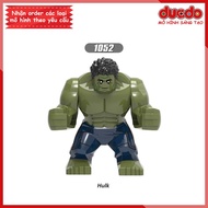 Bigfig Superhero HULK End Game - Puzzle Toy Mini Minifigures Big Fig Iron Man XINH 1052 EndGame