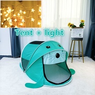 Forever Star Kids Tent Shark/Sea lion Shape Portable Foldable Children's Play Tent Picnic tent Outdoor Play Indoor Tent