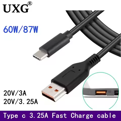 USB Type C To Lenovo Yoga 3.25A Fast Charge Cable for Lenovo Yoga3 Pro Yoga4 Pro Yoga700 Yoga900 Mii