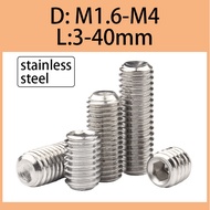 stainless screw Torx screw  Slotted set screw Set screw Grub screw Allen set screw Socket set screw 