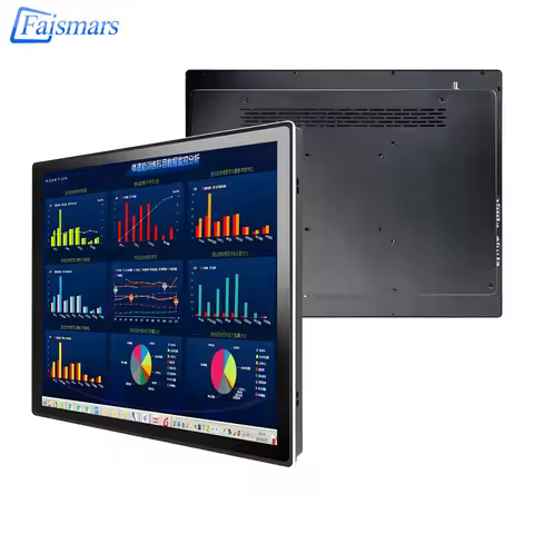 Pure Flat X86 Industrial Touch Panel PC Core i5 5th Gen Capacitive Touch Screen Industrial Control A