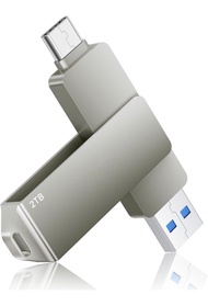 🔥限時🔥 日本直送 2TB 1TB 512GB USB手指 連接手機電腦  USB存儲器 USB3.0・Type-C 存儲器 大容量閃存 外置 消除容量不足 小型 360度旋轉 智能手機用 Mac W
