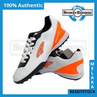 Ambros Hockey Shoes Albatross AMG001-15 White Orange Kasut Hoki [100% - Authentic] - Sports Express