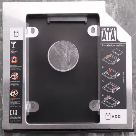 2nd HDD SSD Hard Drive Caddy Tray Replacement for Lenovo Thinkpad T420 T430 T510 T520 T530 W510 W520