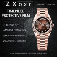 【zxoxr】 Watch Film for Rolex Day-Date 128235 Full Set Anti-fouling High-Transparent Protective Film