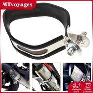 Motorcycle exhaust pipe retaining ring muffler bracket Exhaust Clamps Exhaust Muffler Box Bracket Ro