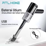 【2IN1】RTL Vacum Cleaner Portable Mini Usb 2In 1 Penghisap Debu Mobil Wireless Kasur Penyedot Debu Va