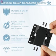 Universal Sectional Sofa Interlocking Modular Couch Connectors to Make Sectional Stay for Sofa Acces