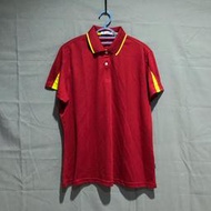 近全新 FLARE 休閒時尚 吸濕排汗運動上衣 短袖POLO衫 女生大尺碼 5XL