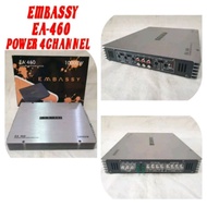Embassy 10,000 Watt EA-460 Car Power Amplifier