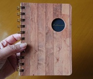 #東京日本大創木紋隨身線圈筆記本 - A6 Spiral Notebook